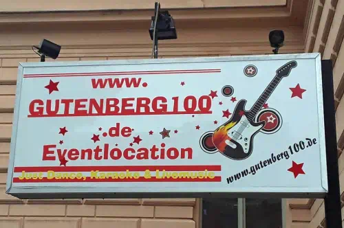 Gutenberg100 - Livemusik und Karaokebar