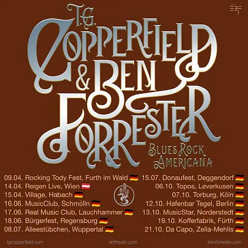 T.G. Copperfield & Ben Forrester Live in der Hafenbar Tegel