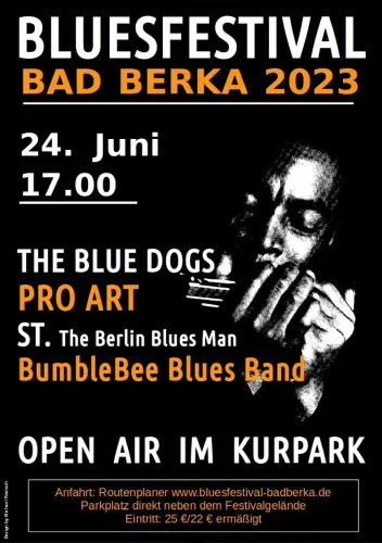 Bluesfestival Bad Berka 24.06.2023