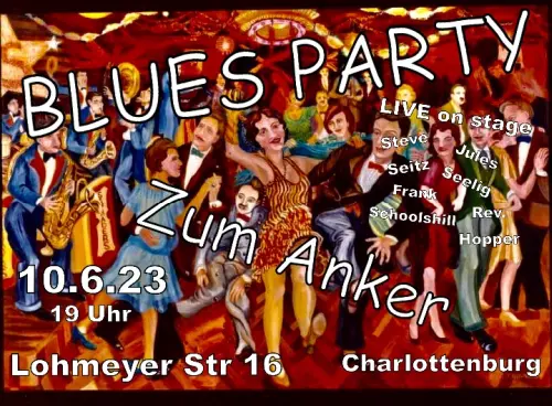 BLUES PARTY mit Steve Seitz