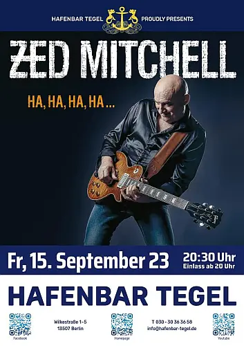 Zed Mitchell Band | Hafenbar Tegel, Berlin
