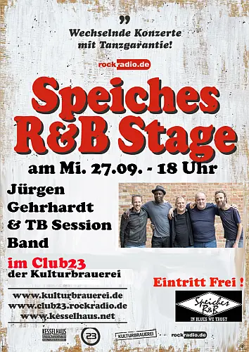 Jürgen Gerhardt und TB-Session-Band | Speiches R&B Stage