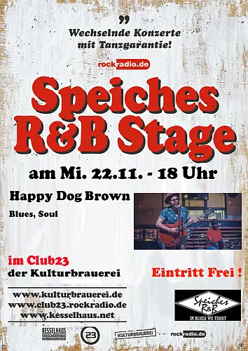 Happy Dog Brown feat. Tom Blacksmith & Co bei Speiches R&B Stage