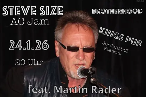 Steve Size  AC Jam - Brotherhood im  King`s Pub