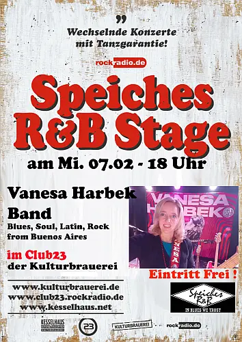Vanesa Harbek Band bei Speiches R & B Stage