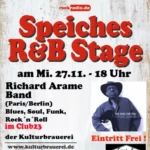 Richard Arame Band bei Speiches R & B Stage