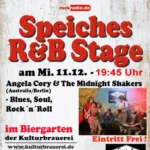 Angela Cory and The Midnight Shakers bei Speiches R & B Stage