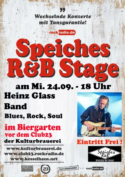 Heinz Glass Band bei Speiches R&B Stage