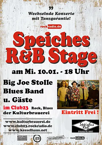 Big Joe Stolle Blues Band bei Speiches R&B Stage