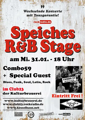 Combo 59 + Gäste bei Speiches R & B Stage