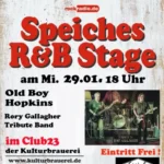 Old Boy Hopkins bei Speiches R & B Stage