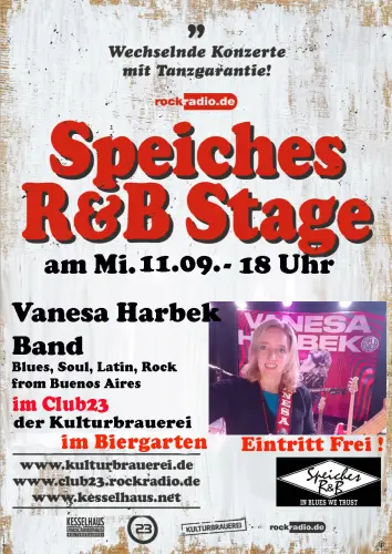 Vanesa Harbek Band bei Speiches R & B Stage