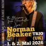Norman Beaker Trio | The Bluesman from Manchester Live! (UK) - Blues Hall Of Fame Member