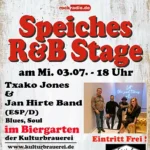 Txako Jones & Jan Hirte Band bei Speiches R & B Stage