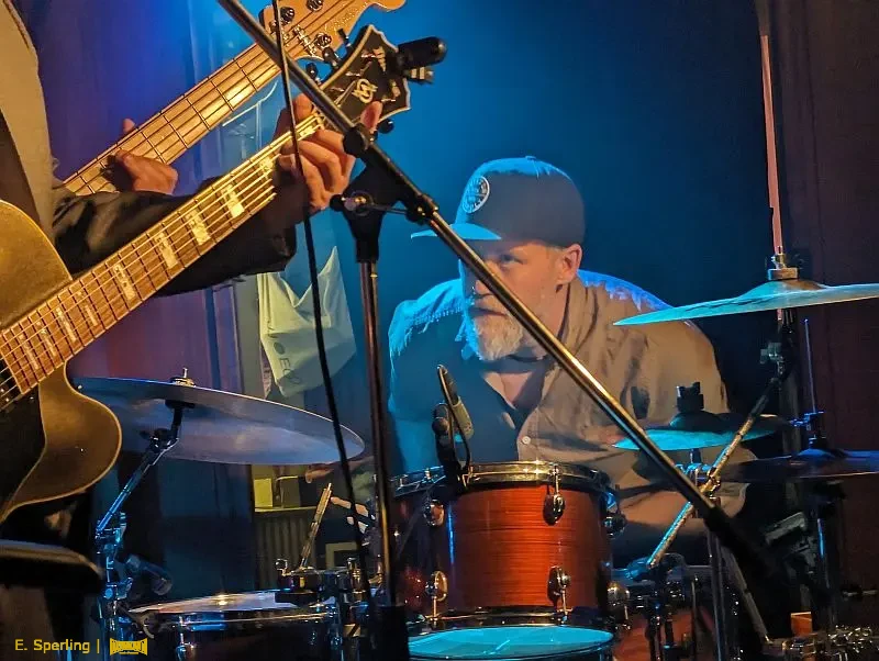 Drummer Stephan Salewski - Die Zöllner in der Hafenbar Tegel Berlin