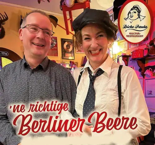Ne richtige Berliner Beere ... | Cornelia Schönwald am Klavier begleitet Matthias Behrsing