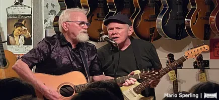 Billy Goodman & Robert Williams Acoustic Live-Session bei Berlin Guitars - Beitrag