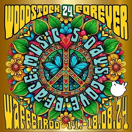 Woodstock forever Festival 2024 - “5 days of love, peace and harmony” – Rockradio.de überträgt Live