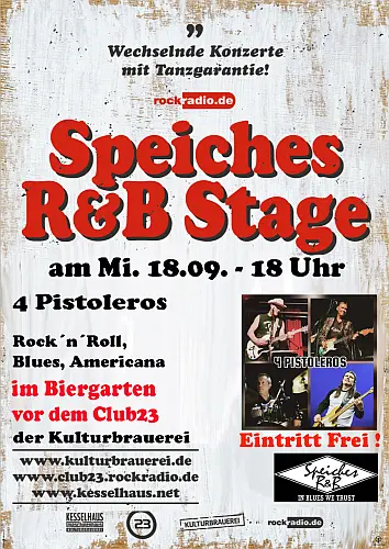 4 Pistoleros bei Speiches R&B Stage