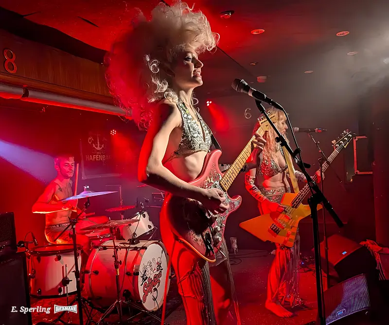 Auch fürs Auge ein Fest - The SoapGirls in der Hafenbar Tegel Berlin