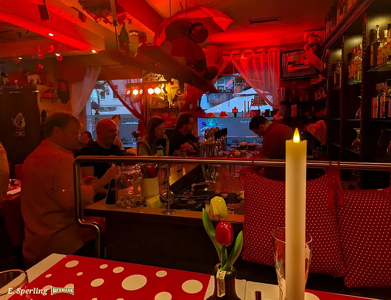 Ein Blick ins Restaurant - Die Zöllner - Duo Infernale im Kulturrestaurant Dicke Paula