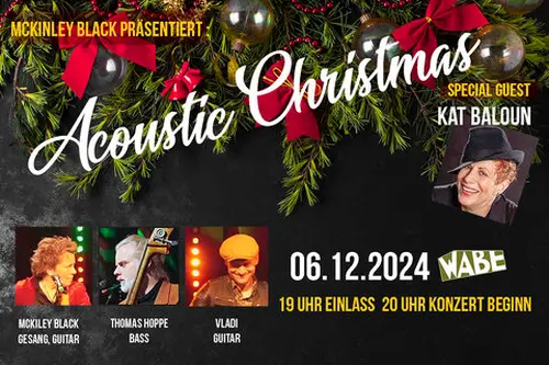 Acoustic Christmas | MCKINLEY BLACK & FRIENDS