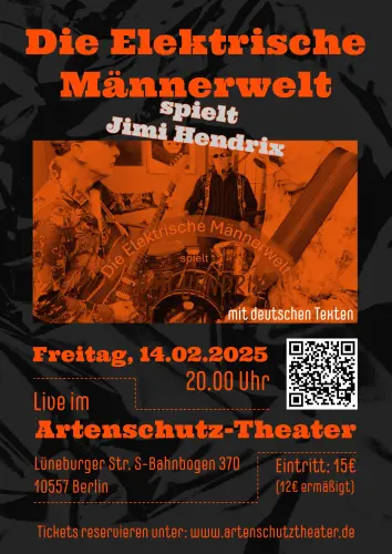 Die Elektrische Männerwelt Live | Jimi Hendrix mit deutschen Texten!