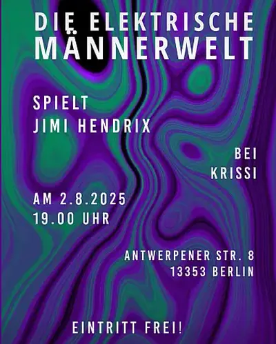 Die Elektrische Männerwelt Live | Jimi Hendrix mit deutschen Texten!