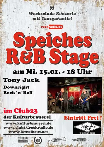 Tony Jack - Downright Rock´n´Roll bei Speiches R & B Stage