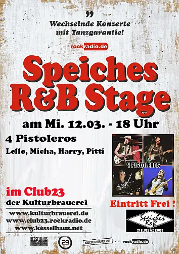 4 Pistoleros bei Speiches R&B Stage