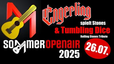 Sommer Open Air mit Engerling & Tumbling Dice - MusicClub Schmölln