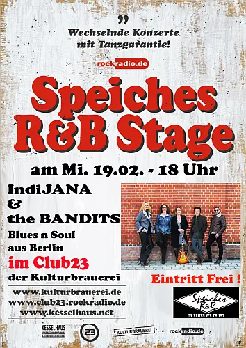 IndiJANA and The Bandits bei Speiches R&B Stage