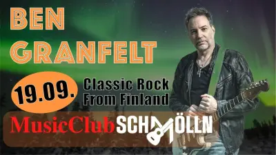 Ben Granfelt (FIN) im MusicClub Schmölln