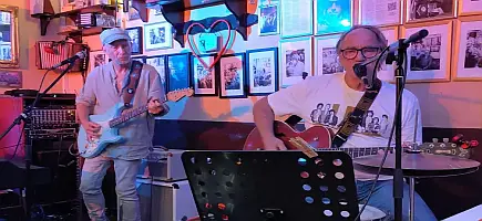 Michael Schirmer und Kalle Kalkowski - Halb & Halb im Kulturrestaurant Dicke Paula - Foto Thomas Marohn - Beitrag