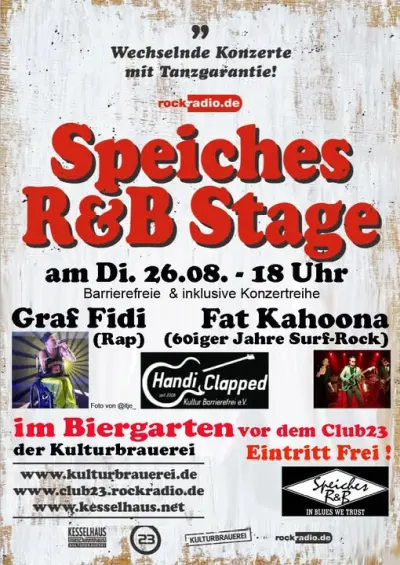 Graf Fidi und Fat Kahoona | Inklusion Rockt Open Air bei Speiches R & B Stage
