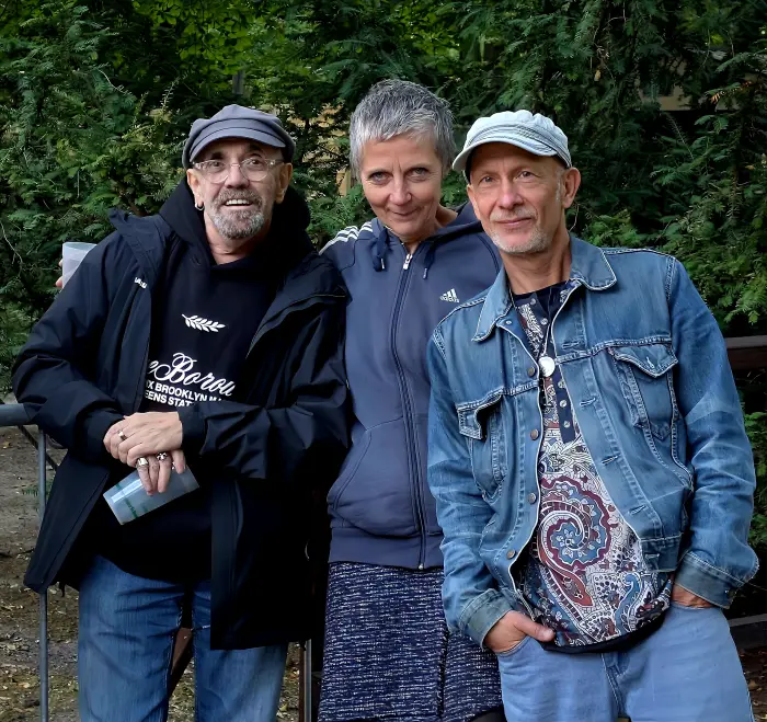 V.r.n.l.: Michael Schirmer, Anja Leu und Der ALTAMANN