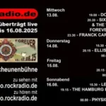 Woodstock forever Festival Waffenrod 2025 - Die Scheunenbühne live auf rockradio.de