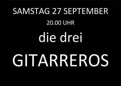 Die Drei Gitarreros im Swart