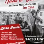 Dicke Paula - Das Berliner Original! | Live auf der Fashion Open Air - Berlin Alexanderplatz | Hauptbühne