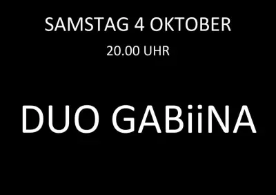 DUO GABiiNA im Swart