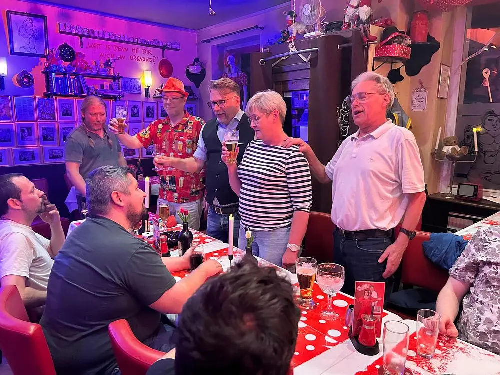 Das wurde ein langer Abend im Kulturrestaurant Dicke Paula in Tegel