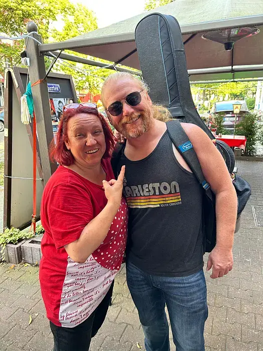 Gina Kahl-Reißner und Keegan McInroe