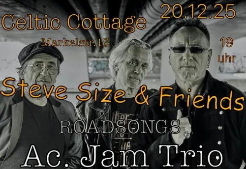 Steve Size and Friends | Roadsongs | Ac. Jam Trio