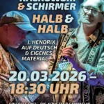 Kalkowski und Schirmer | Halb & Halb – Jimi Hendrix auf deutsch & Eigenes Material