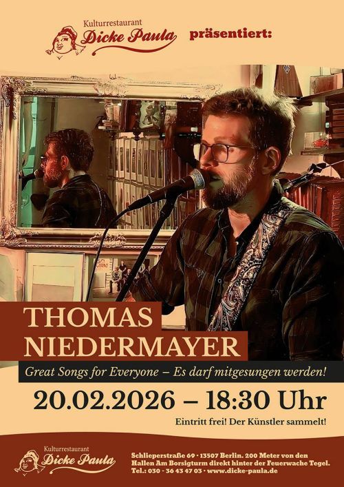 Thomas Niedermayer | Great Songs for Everyone