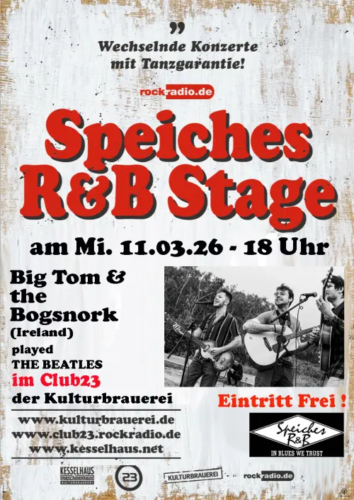 BIG TOM and the BOGSNORKLERS bei Speiches R&B Stage