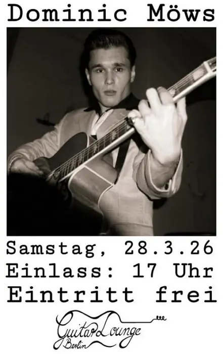 Bennie Dominic Möws - Live in der Guitar Lounge Berlin