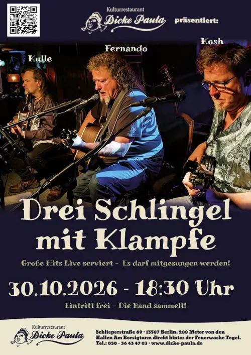 Drei Schlingel mit Klampfe | Große Hits live serviert