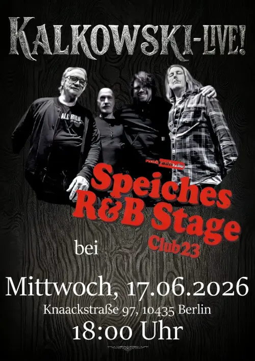 KALKOWSKI LIVE bei Speiches R&B Stage