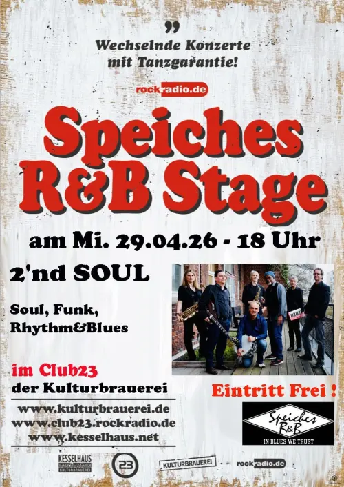 2nd Soul bei Speiches R & B Stage
